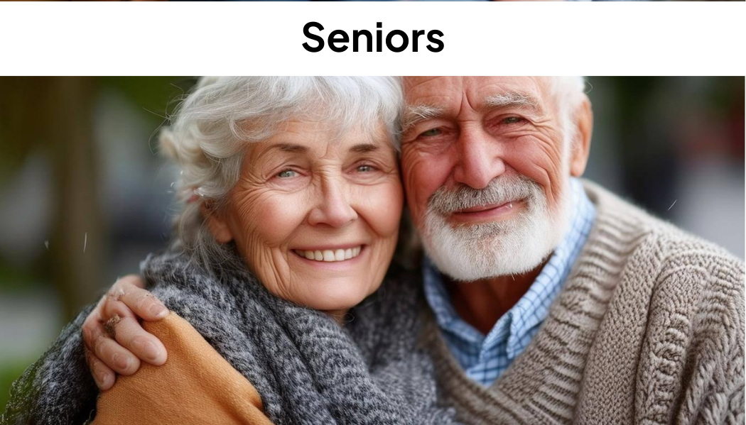 Seniors menu